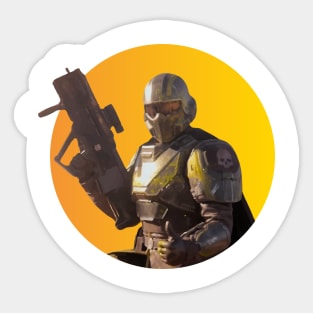 Helldiver Sticker